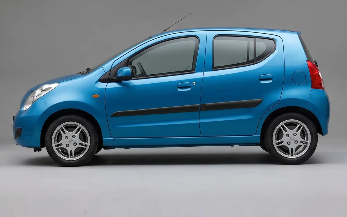 Maruti Suzuki A-Star with side beading fitted