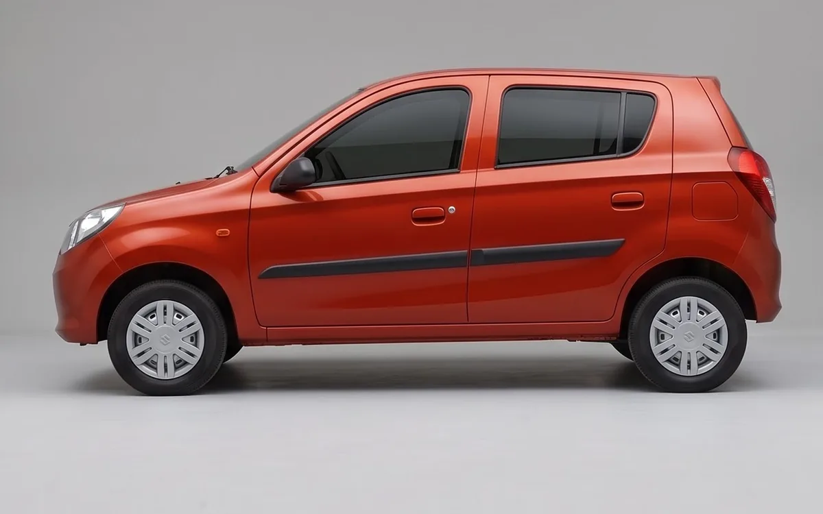 Maruti Suzuki Alto with side beading fitted