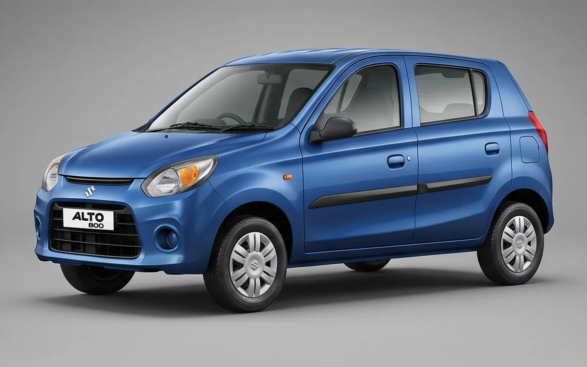 Maruti Suzuki Alto 800 with side beading fitted