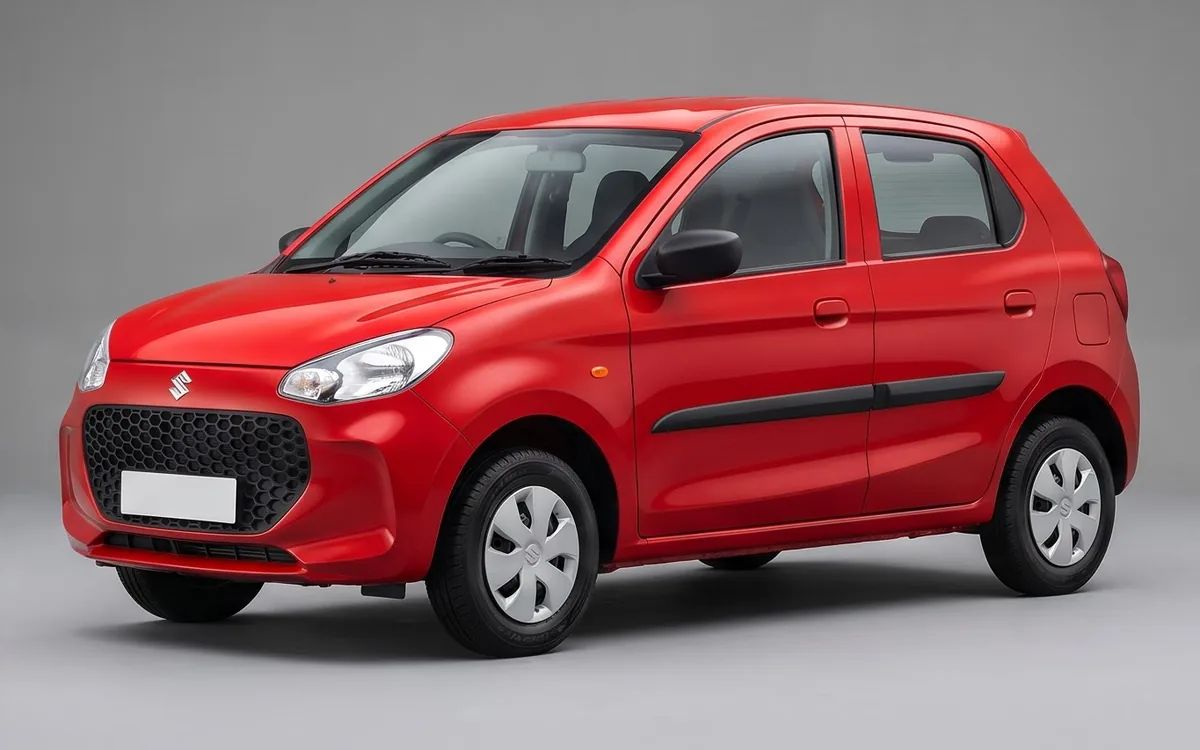 Maruti Suzuki Alto K10 with side beading fitted