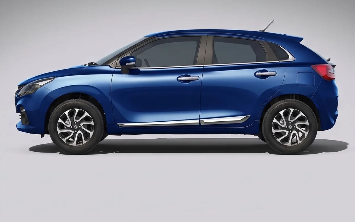 Maruti Suzuki Baleno with 2019–2022 · Full Chrome · Type 2 beading fitted