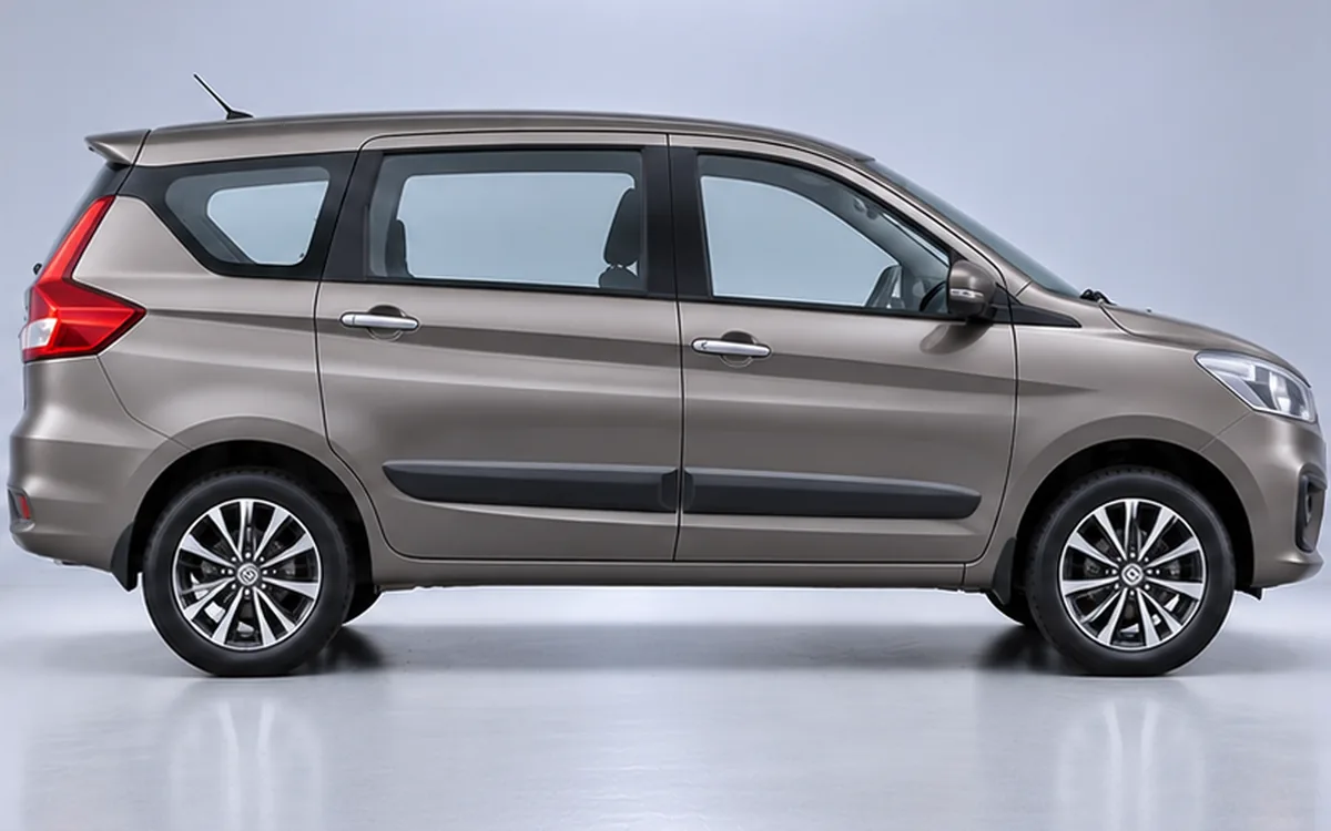 Maruti Suzuki Ertiga with side beading fitted
