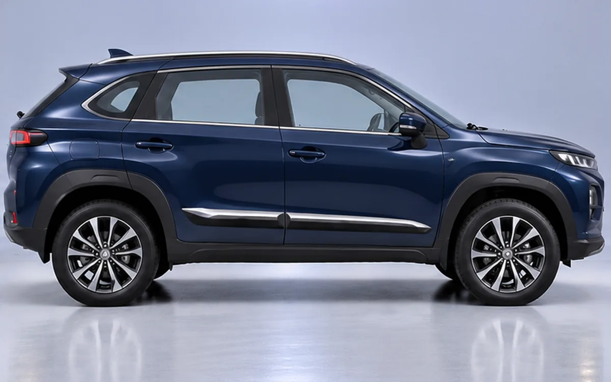 Maruti Suzuki Grand Vitara with side beading fitted