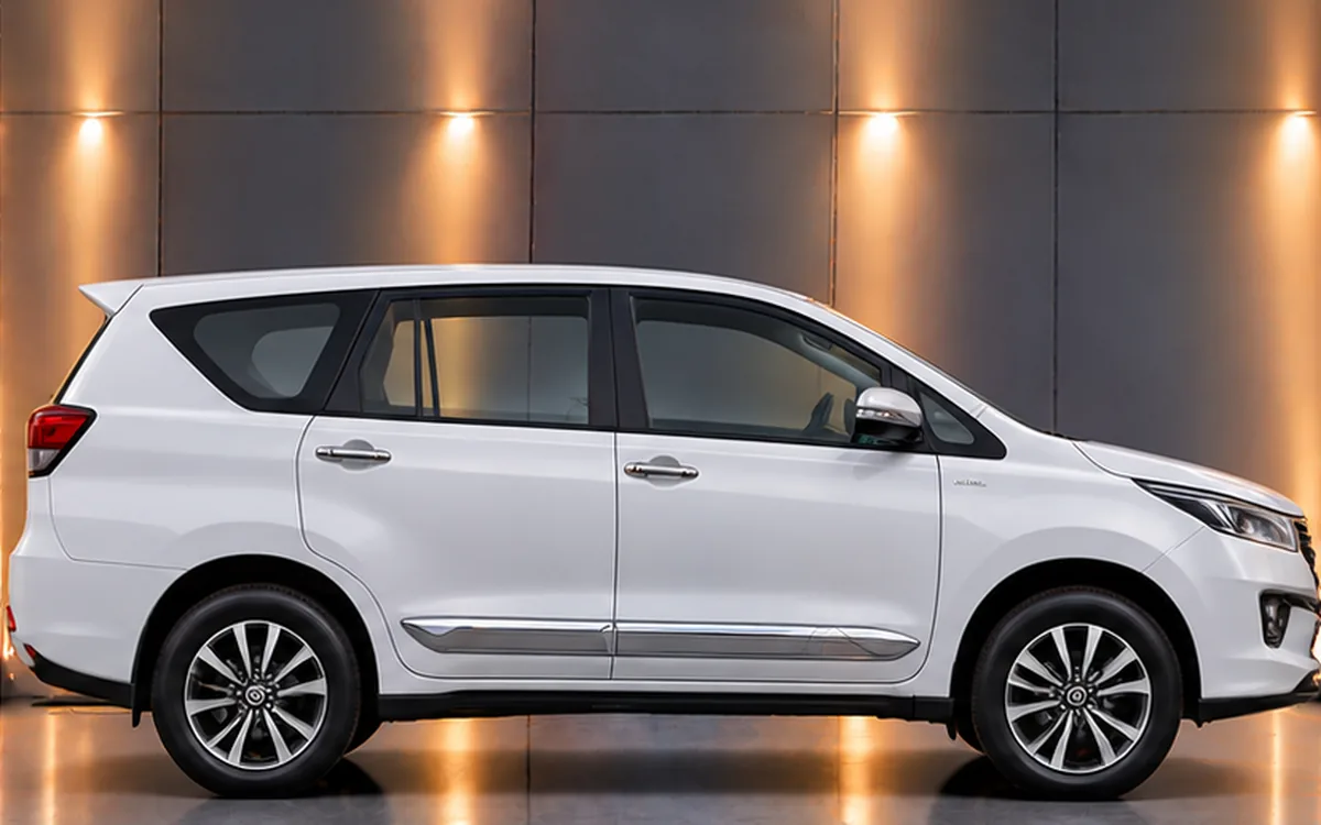 Toyota Innova Crysta with Full Chrome beading fitted
