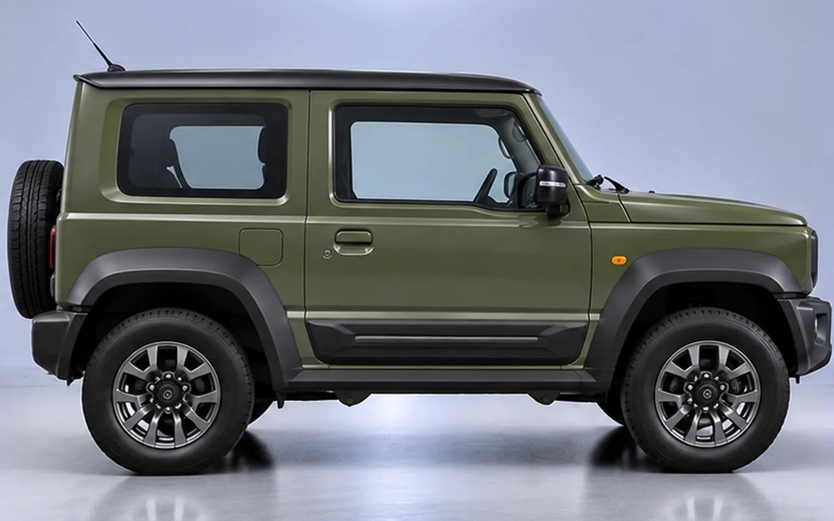 Maruti Suzuki Jimny with side beading fitted