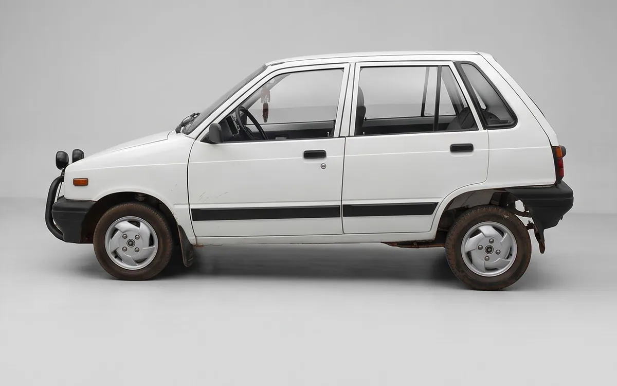 Maruti Suzuki Maruti 800 with side beading fitted