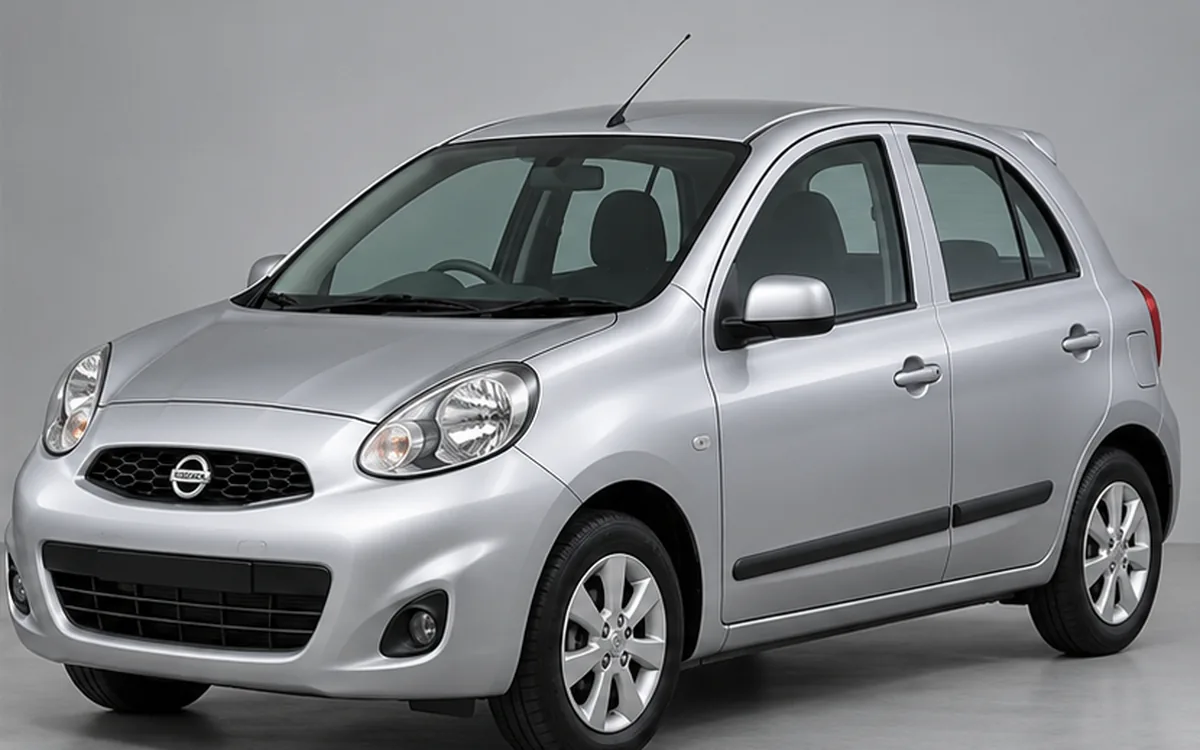 Nissan Micra with side beading fitted