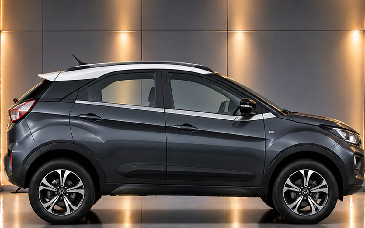 Tata Motors Nexon before fitting