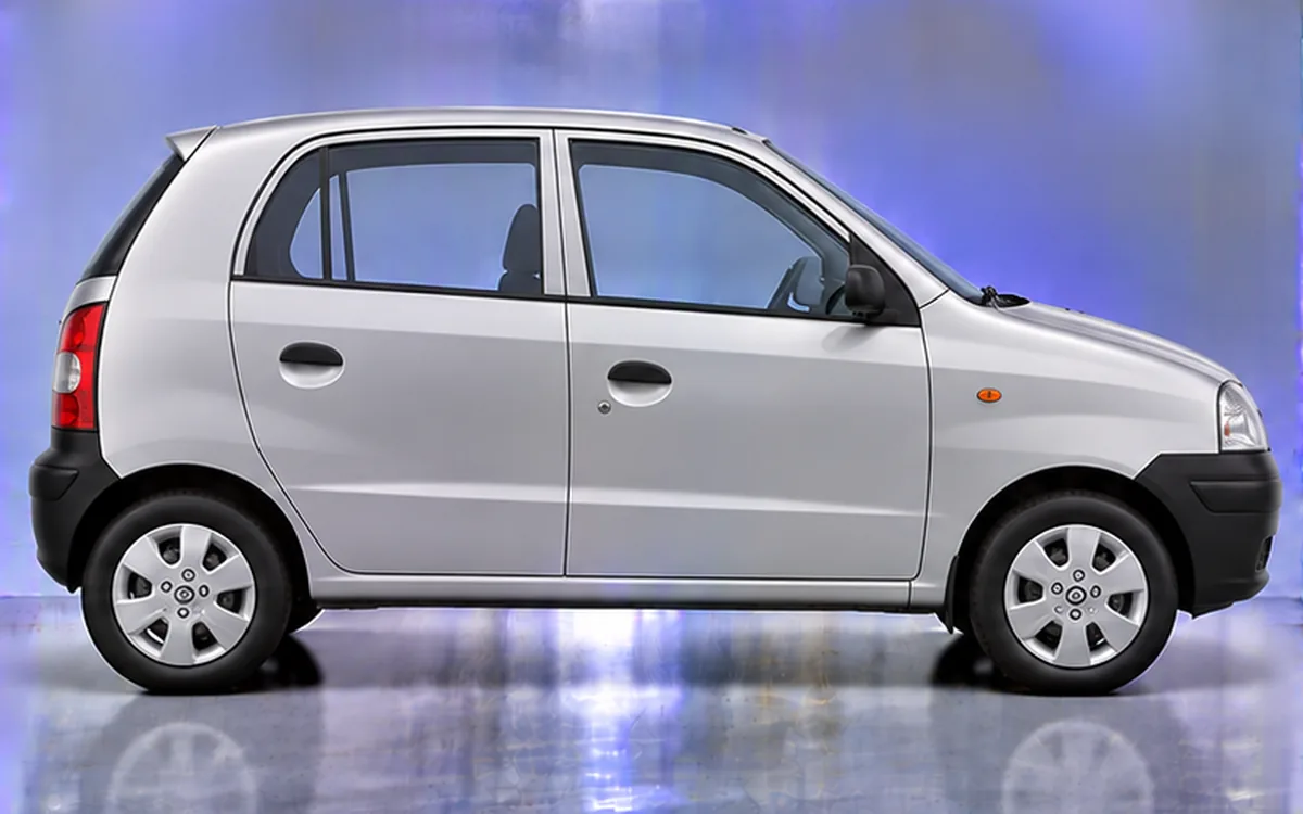 Hyundai Santro Xing before fitting