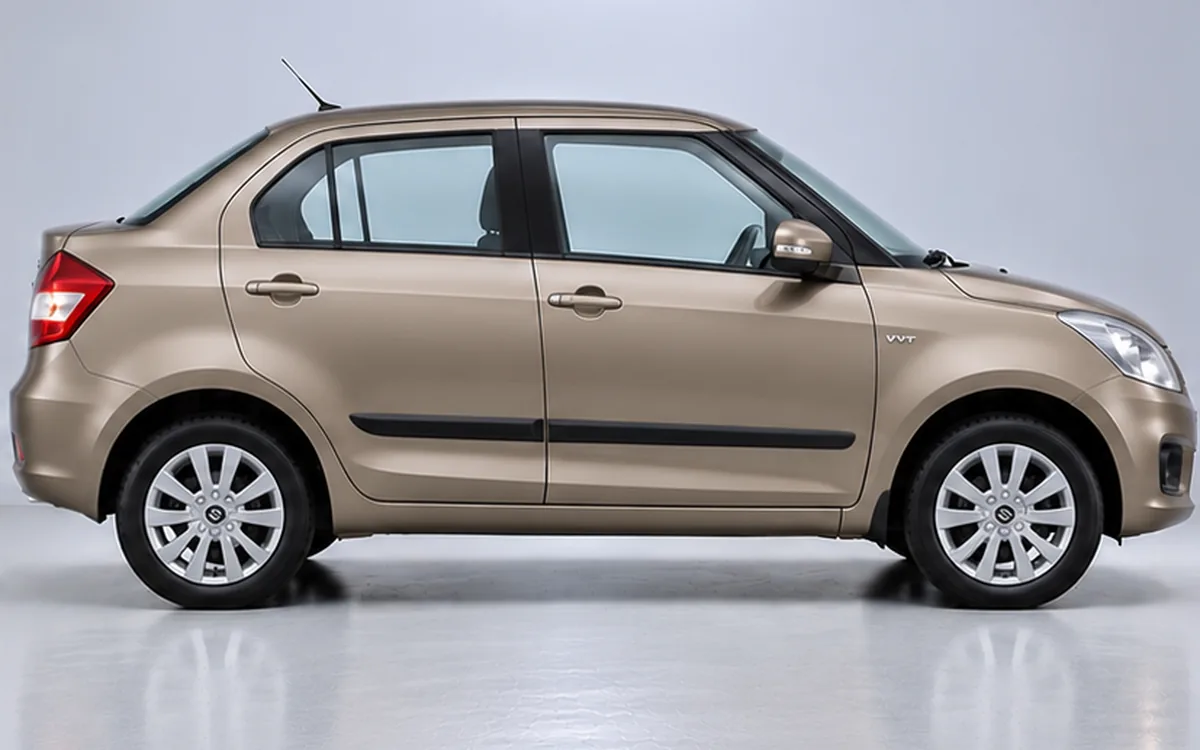 Maruti Suzuki Dzire with Swift Dzire 2008–2012 · Black · Type 1 beading fitted