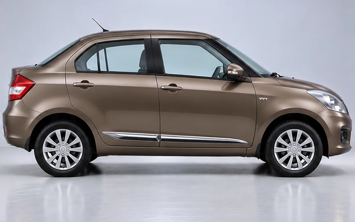 Maruti Suzuki Dzire with Swift Dzire 2012–2017 · Gutka · Type 2 · Silver / Chrome / Grey / Black beading fitted