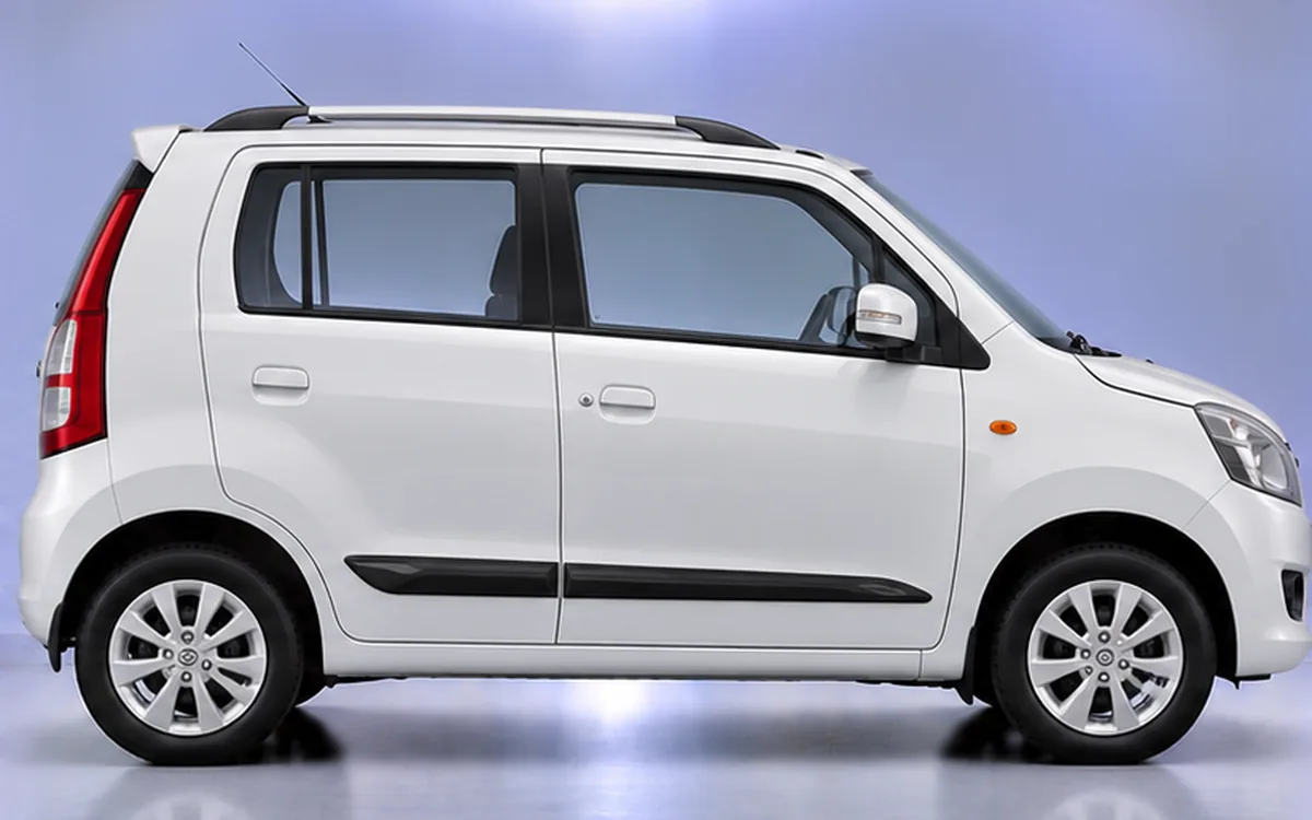Maruti Suzuki Wagon R with side beading fitted