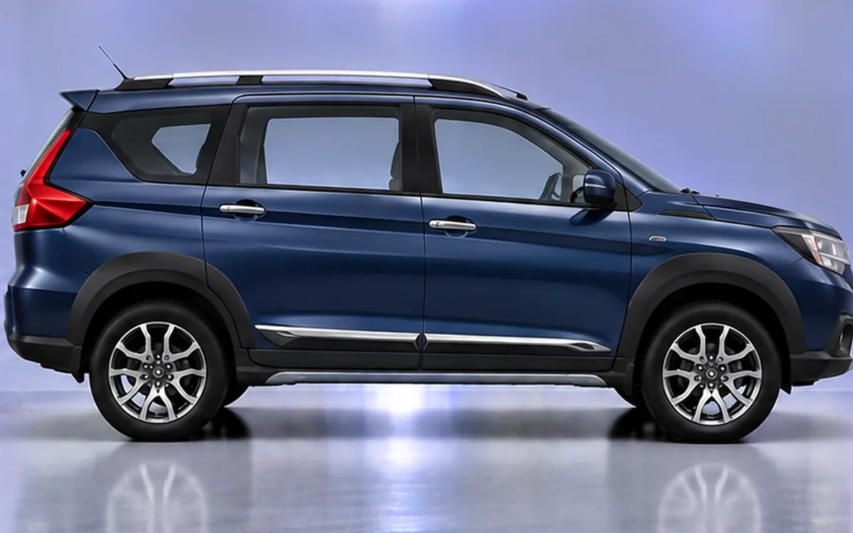 Maruti Suzuki XL6 with Half Chrome beading fitted
