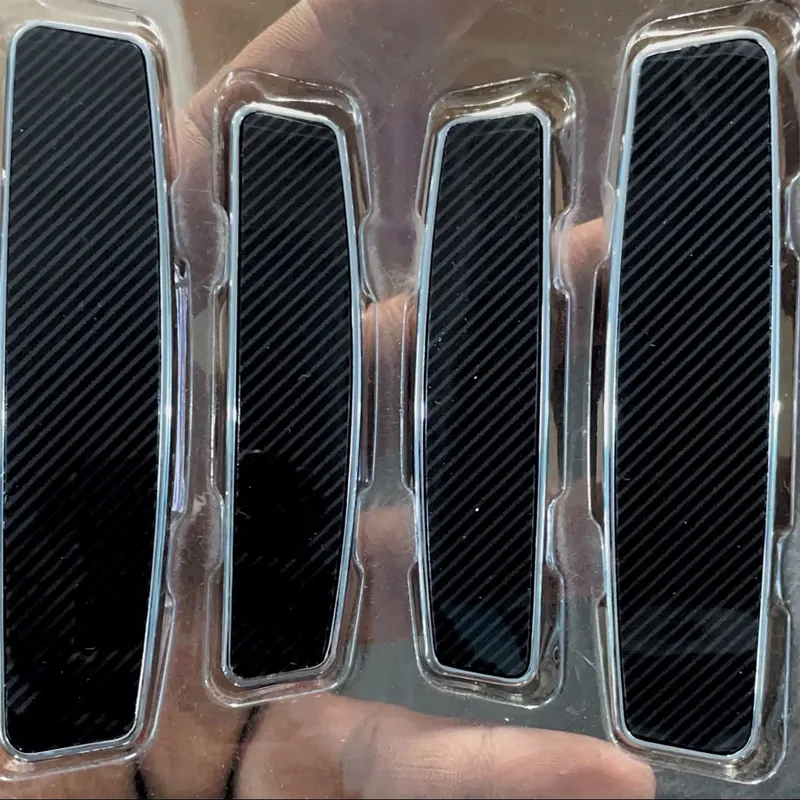 Carbon Fibre, Chrome Edge, door guard